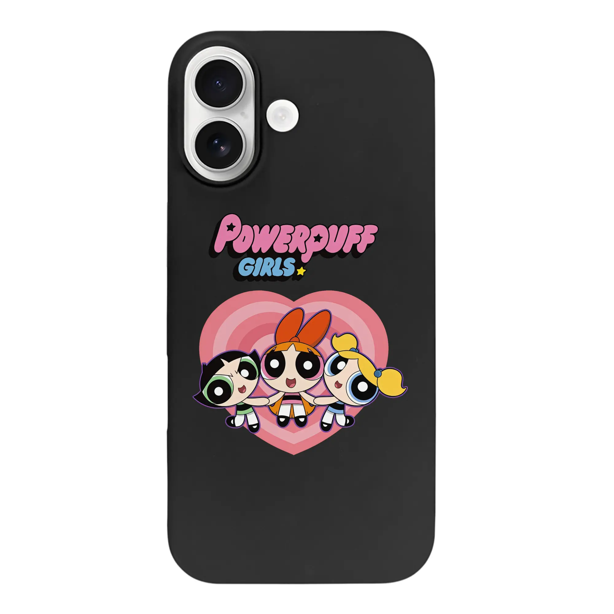 パワパフガールズ グッズ バブルス - iPhone 17 シリーズ シリコンケース 薄型 耐衝撃 指紋防止 ソフトタッチカバー 精密フィット 傷防止 保護ケース iPhone 17/17 Air/17 Pro/17 Pro Max 対応